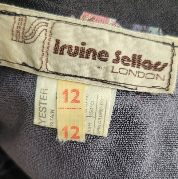 Vintage Carnaby Street London 1970s Irvine Sellars‎ Sheer Duster Robe Kimono - Picture 11 of 11